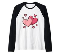 Design United Hearts of Affection Maglia con Maniche Raglan