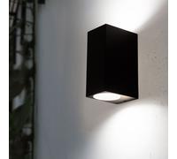 Design Up Down Faretto Luce da Parete Garage Alluminio Lampada Esterni Facciata [EEK: Non valutato]