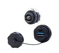 Design USB2.0/USB3.0 a Tipo C 3.1 Femmina Modulo SMT Presa con Fibbia a 3 Punti Presa Invertita Impermeabile IP67(Type E)
