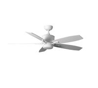 Design Ventilatore da Soffitto Con Lampada LED e Telecomando Prima Bianco 132 CM