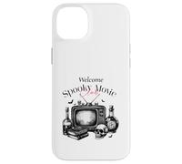 Design vintage con scritta "Welcome Spooky Movie Club" Custodia per iPhone 14 Plus