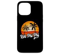 Design vintage da viaggio con palme e tramonto Koh Phi Phi Custodia per iPhone 13 Pro Max