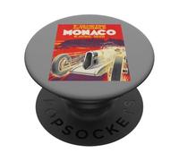 Design vintage del Gran Premio di Monaco 1936 PopSockets PopGrip Adesivo