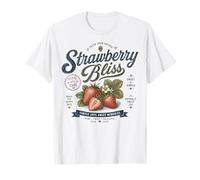 Design Vintage Fragole: Gioia dei Frutti Freschi Maglietta