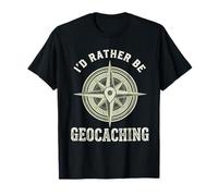 Design Vintage Geocaching Invecchiato per Cacciatori di tesori Maglietta
