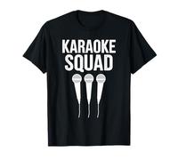 Design Vintage Karaoke Squad per Le Ultime Serate di Karaoke Maglietta