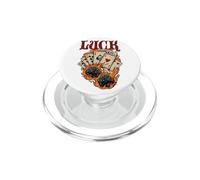 Design Vintage per Giocatori di Poker e Scommesse PopSockets PopGrip per MagSafe