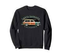 Design vintage per il surf di Santa Barbara, California Felpa