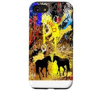 Design Wild at the Core Chaos Cuore e Cavallo Custodia per iPhone SE (2020) / 7 / 8