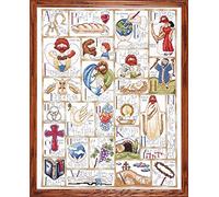 Design Works ABC Inspirational contato Punto Croce Kit-16 X 20 Conte 14