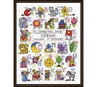 Design Works Counted Cross Stitch Kit 11"X14"-ABC Fun (14 Count)