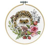 Design Works Crafts Kit punto croce contato, cotone, riccio