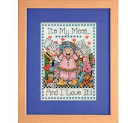 Design Works My Mess Counted Cross Stitch Kit-5"X7" 14 Count