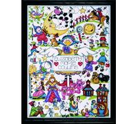 Design Works Nursery Rhymes Counted Cross Stitch Kit-11"X15" 14 Count