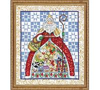 Design Works Tobin 12 Days-Jim Shore Counted Cross Stitch Kit-14"X16" 14 Count