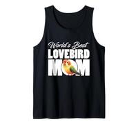 Design World's Best Lovebird Mom Canotta