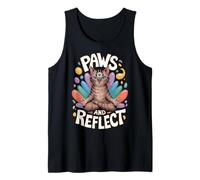 Design Zen, motivo: zampe e gatti riflettenti Canotta