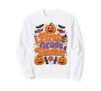 Design Zucca di Halloween per Insegnante di Prima elementare Felpa