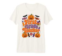 Design Zucca di Halloween per Insegnante di Prima elementare Maglietta Premium