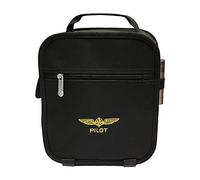 DESIGN4PILOTS Cuffia borsa nero, borsa aeronuatica per cuffia, pilota