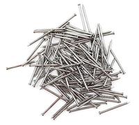 Design61 100 chiodi in ferro da 1,2 x 20 mm con punta battuta e piccola testa piatta BLANK