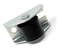 Design61 4 rotelle per mobili, 15 x 11 mm, con ruote in plastica
