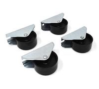 Design61 4 rotelle per mobili, 40 x 17,5 mm