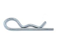 Design61 4 spinotti a molla da 5 mm x 85 mm, zincati tramite galvanizzazione