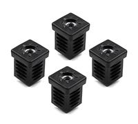 Design61 4 tappi filettati, 30 x 30 mm, spessore parete 1-2 mm, con filettatura interna M10