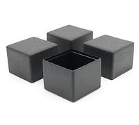 Design61 4 tappi per tubi quadrati, 30 x 30 mm, tappi di protezione per tubi quadrati