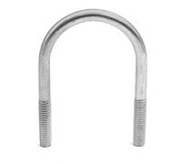 Design61 4 viti da stiro M8 x 68 mm x Ø 32 mm, staffa filettata zincata, bulloni a U