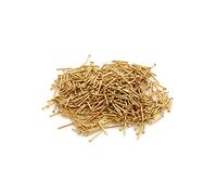 Design61 Chiodi a testa tonda 1,0 X 12 mm ferro ottonato 50 g, ca. 590 pezzi