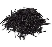 Design61 Chiodi per lenza 1,0 x 13 mm, ferro soffiato, 50 g, circa 500 pezzi