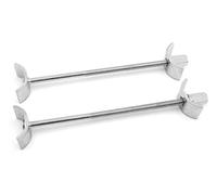 Design61 Set di 2 connettori angolari per mobili M6 x 150 mm