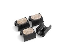 Design61 - Set di 4 feltrini per sedia cantilever, Ø 18-20 mm, anti rumore, protezione per pavimento