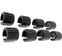 Design61 Set di 8 feltrini per sedia, diametro 28 - 30 mm, senza perni Silencer
