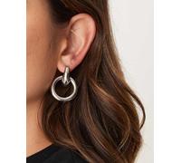 DesignB London - Orecchini stile battiporta argento classici No Size