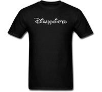 Designer Disappointed Theme Park Letter Father Day T-Shirt Black Graphic Unisex Tee Shirt XL