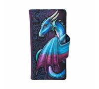 Designer Dragon Spirit Tavola Teschio Goffrato Portafoglio 18.5cm Gotico Fantasy