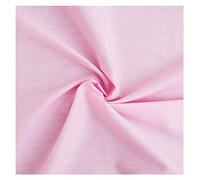 designers-factory - Tessuto 100% cotone popeline - Venduto al pezzo - Stoffe di cotone tinta unita - stoffa al metro 100% cotone (3m x 1m46 - Rosa)