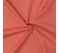 designers-factory - Tessuto 100% cotone popeline - Venduto al pezzo - Stoffe di cotone tinta unita - stoffa al metro 100% cotone (3m x 1m46 - (Rosso matone)