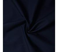 designers-factory - Tessuto 100% cotone popeline - Venduto al pezzo - Stoffe di cotone tinta unita - stoffa al metro 100% cotone (1m x 1m46 - Blu marino)