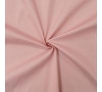 designers-factory - Tessuto 100% cotone popeline - Venduto al pezzo - Stoffe di cotone tinta unita - stoffa al metro 100% cotone (1m x 1m46 - Rosa antico)