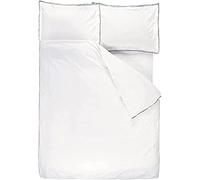 Designers Guild Astor - Lenzuolo in percalle di cotone, 240 x 300 cm, colore: Grafite