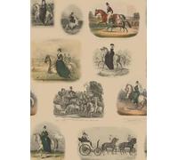 Designers Guild Carta da parati panoramica Royal Promenade - Linen