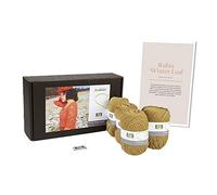 Designette Danimarca 200 g Piccolo Naturino / 100 per Cento Lana/Tinta Naturalmente Inverno Foglia Knitting Kit, mirtilli
