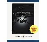 Designing and managing the supply chain: concepts, strategies and case studies. Con CD-ROM
