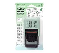 DESIGNPHIL 35455006 Timbro Midori Timbro Rotante Data Stampa Floreale