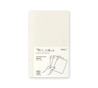 DESIGNPHIL Midori 15300006 Notebook, MD Notebook, Light, New Book, Unruled, Set of 3, A