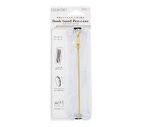DESIGNPHIL Midori 41825006 - Astuccio per penne, con cinturino a libro, trasparente, per B6 - A5, Trasparente, Semplice
